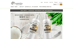 Desktop Screenshot of hairveda.com